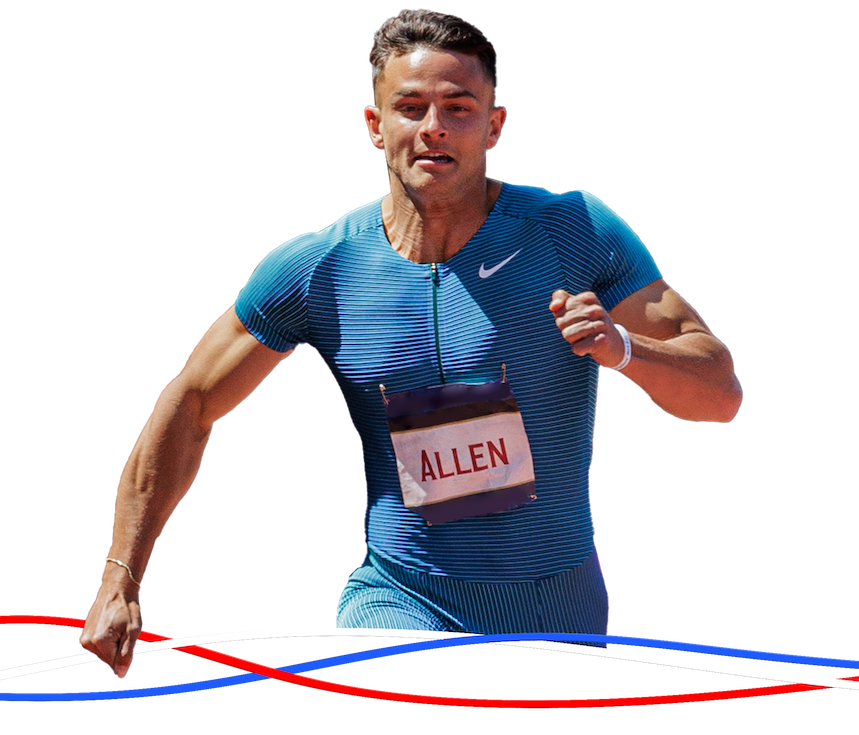 Devon Allen stay ahead of the curve mobile